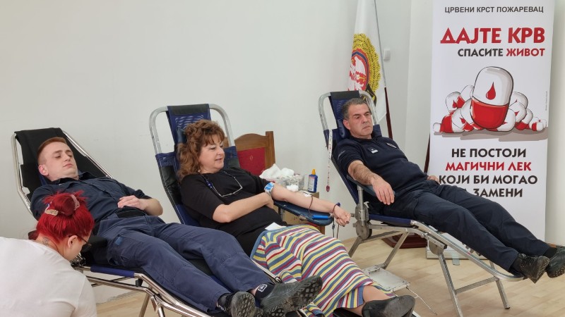 Akcija dobrovoljnog davanja krvi u KPZ ,,Zabela“